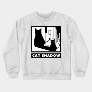 Cat shadow Crewneck Sweatshirt